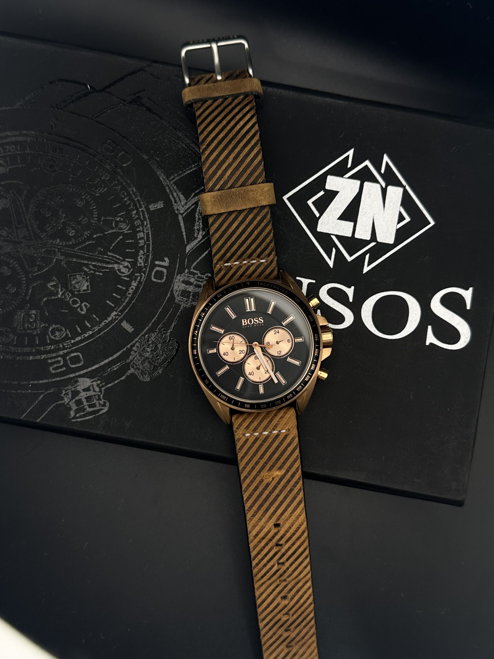 Hugo Boss Original Chronograph Chocolate