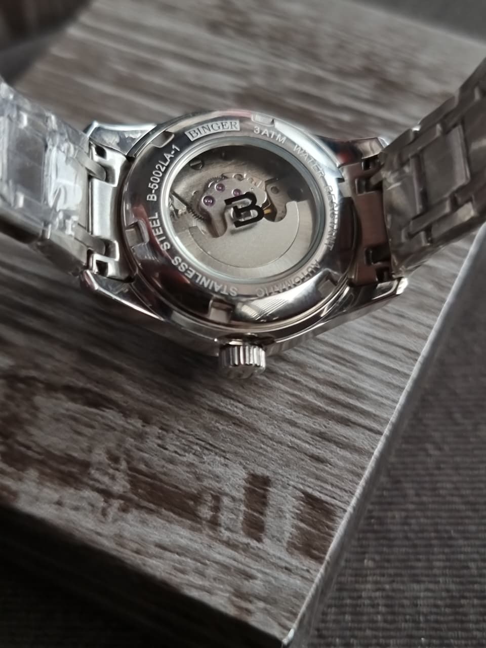 BINGER Swiss Luxury Mechanical Watch Women B 603L-8 - Image 7