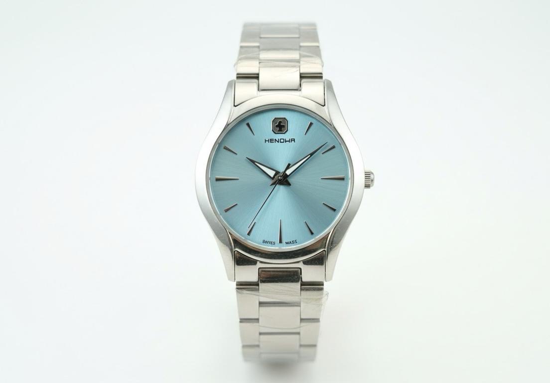 Hanova Swiss Made Ladies Tiffany Dial Original Watch - Image 2