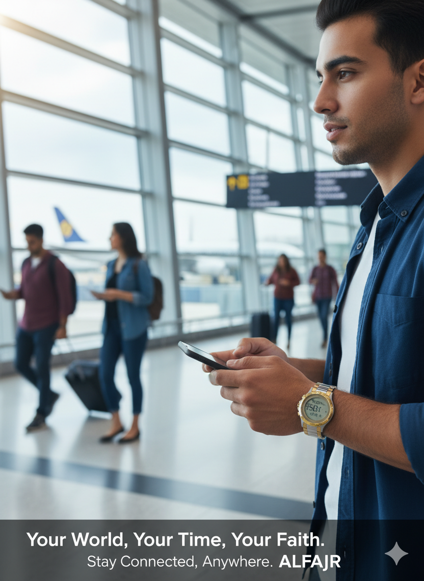 Alfajr WR-02 71F Ref- Original Premium Stainless Steel Two Tone Watch - Image 6