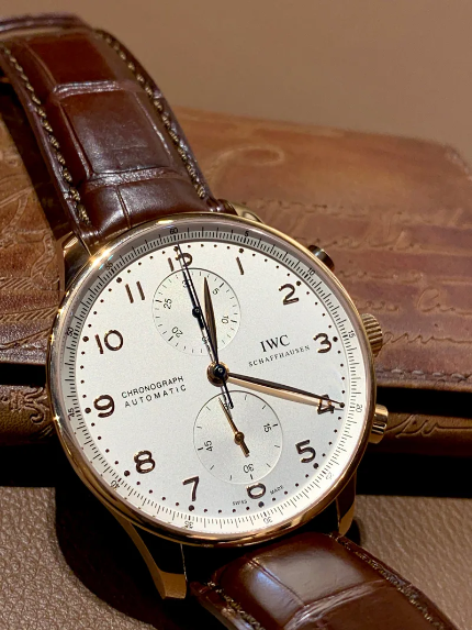 IWC Portugieser Chronograph IW371611 - Ref 3889353 / Automatic Master Plus Grade - Image 5