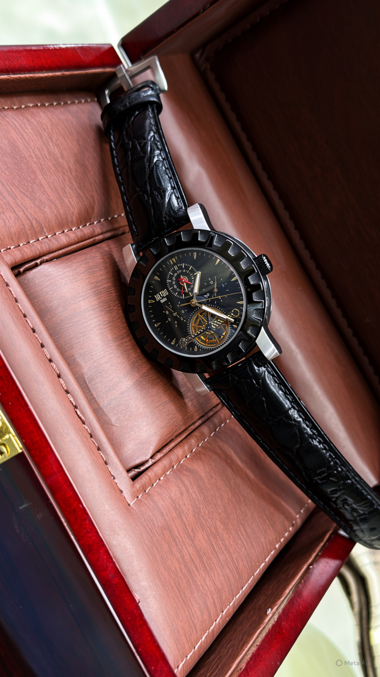 Metro Swiss Made Men’s Tourbillion Timepiece - Image 5