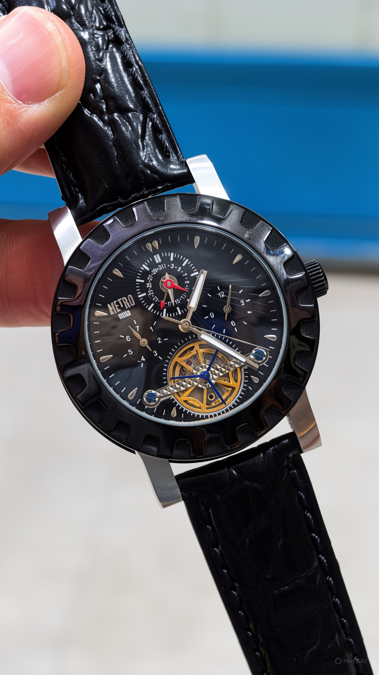 Metro Swiss Made Men’s Tourbillion Timepiece - Image 2