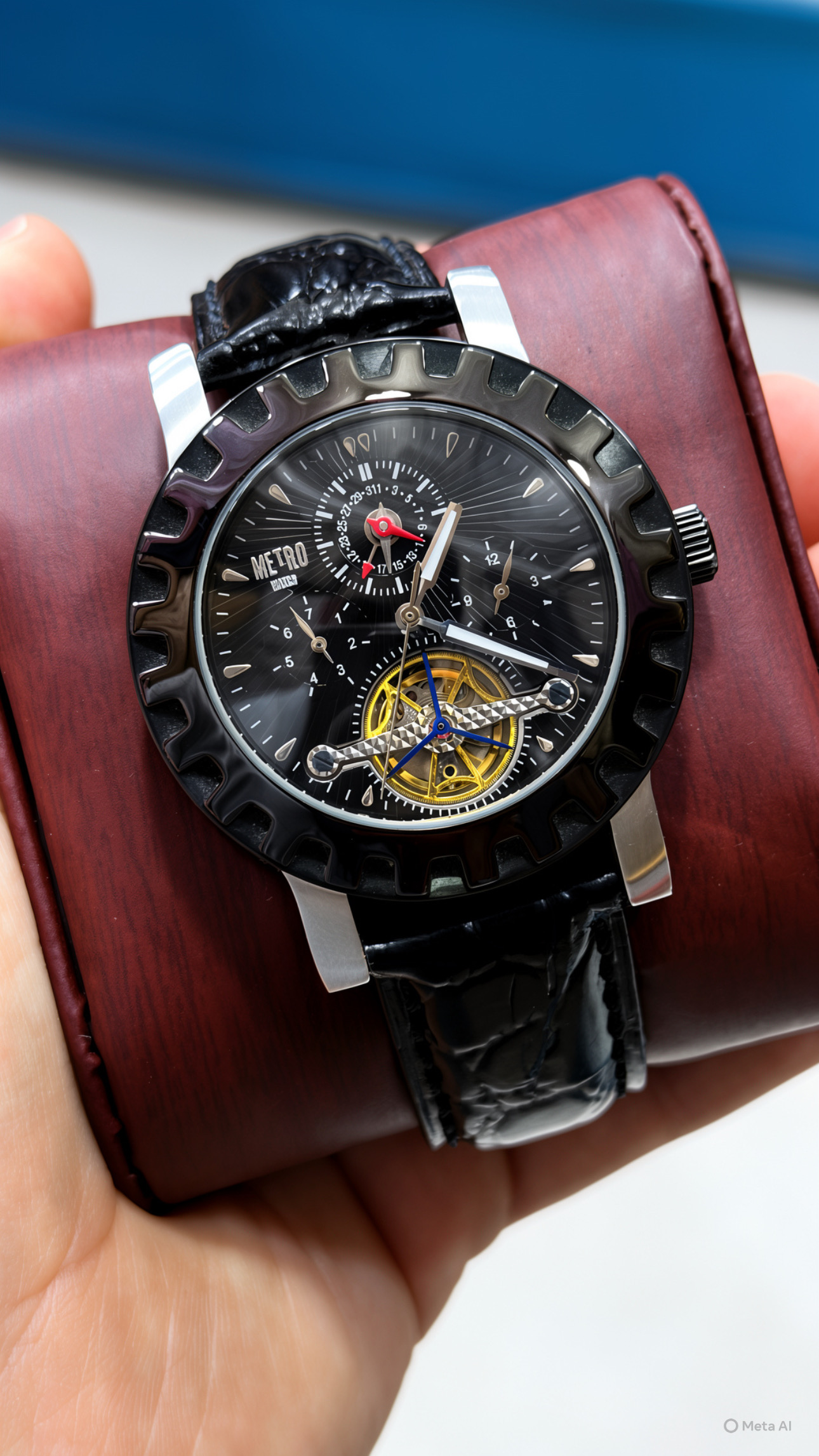 Metro Swiss Made Men’s Tourbillion Timepiece - Image 7