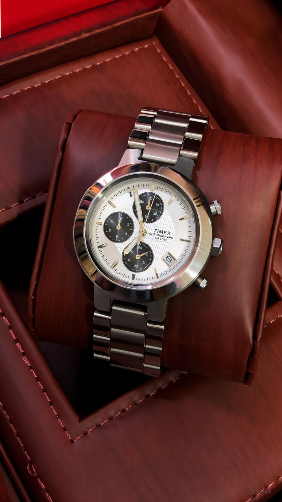 Timex Original Chronograph - Stainless Steel Watch - Image 2